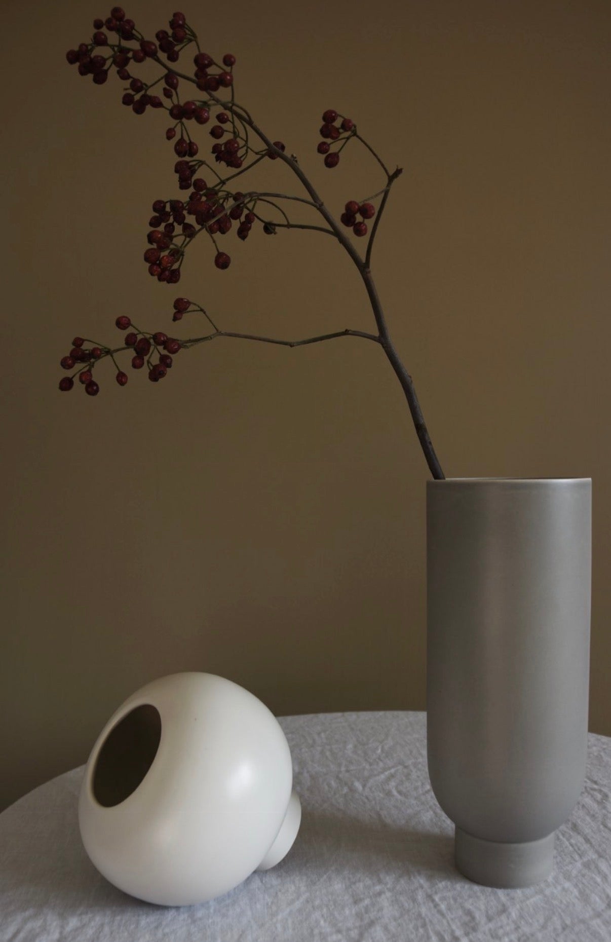 Vas ’VALV’ cream TORRDECOR