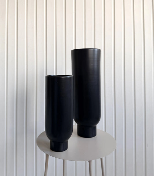 Vas ’HÖJD’ svart TORRDECOR