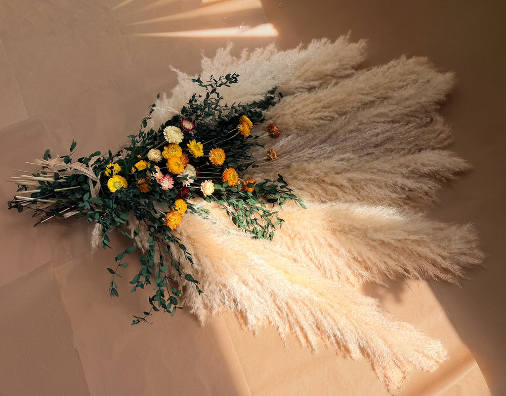 Pampas Mixbunt ’SOMMAR’ Torrdecor