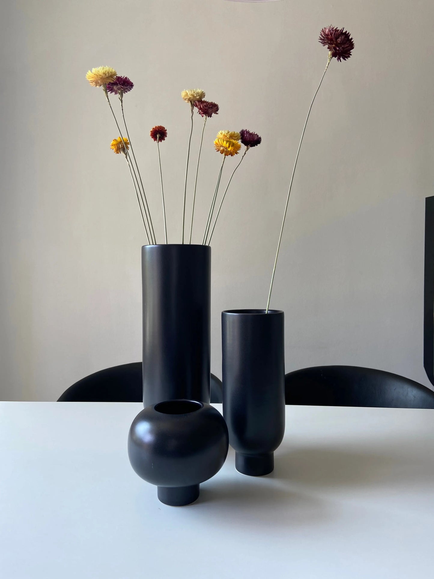 Vas ’HÖJD’ -svart - TORRDECOR