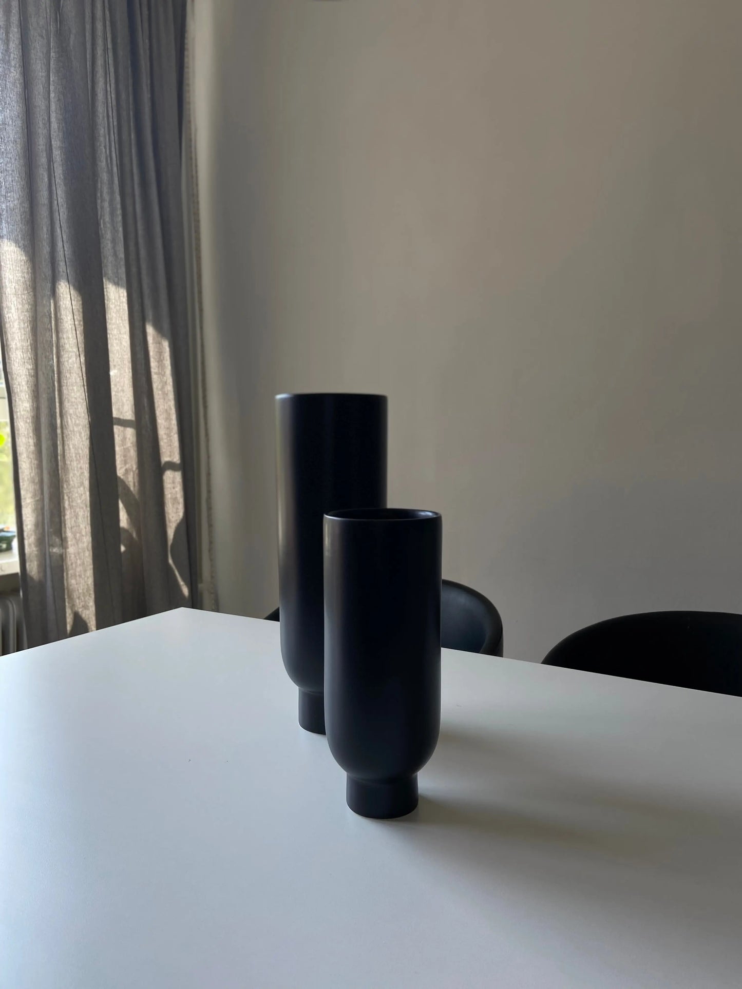 Vas ’HÖJD’ -svart - TORRDECOR